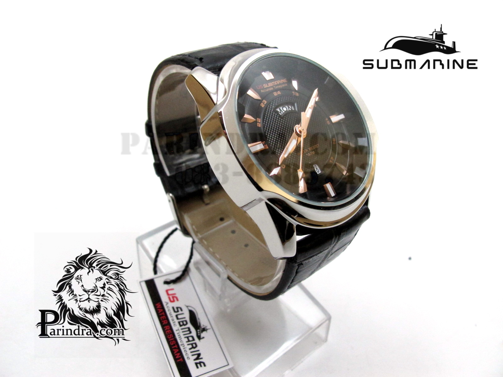 นาฬิกา US Submarine J102MDD ของแท้ 100 % ตัวเรือนแสตนเลส สายหนัง