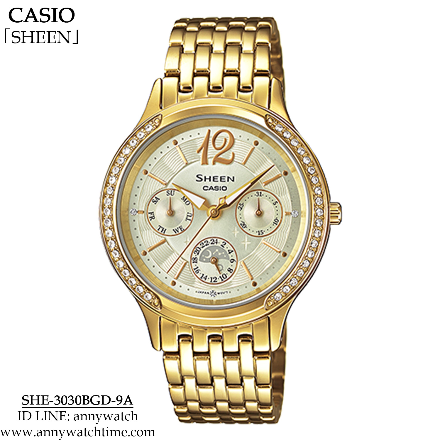 SHEEN SHE-3030BGD-9A