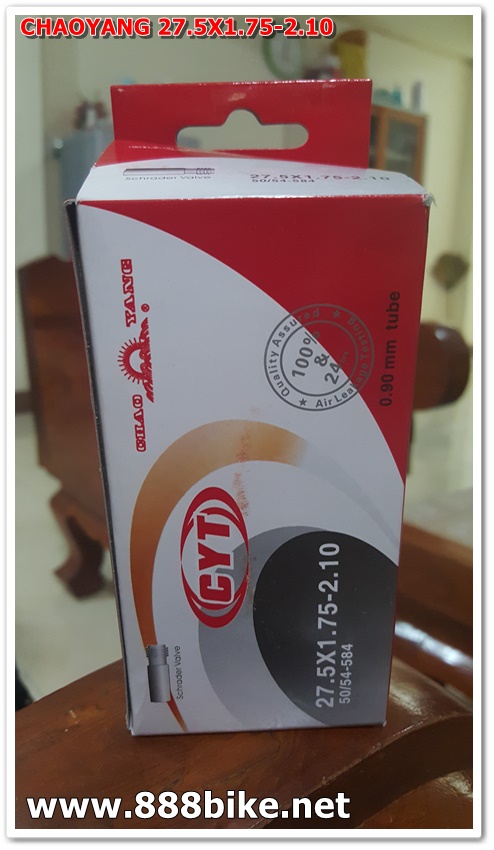 ยางในจักรยาน CHAOYANG 27.5X1.75/2.1,หัวมอไซค์ ,Y113301 ,AV33