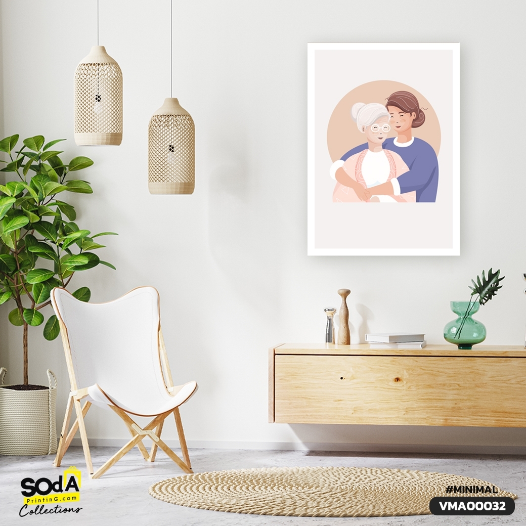ภาพตกแต่งบ้านสำเร็จรูป Mother's Day I VMA00032 #SOdAcollection #ภาพตกแต่งบ้านสไตล์มินิมอล #มินิมอล #MINIMAL