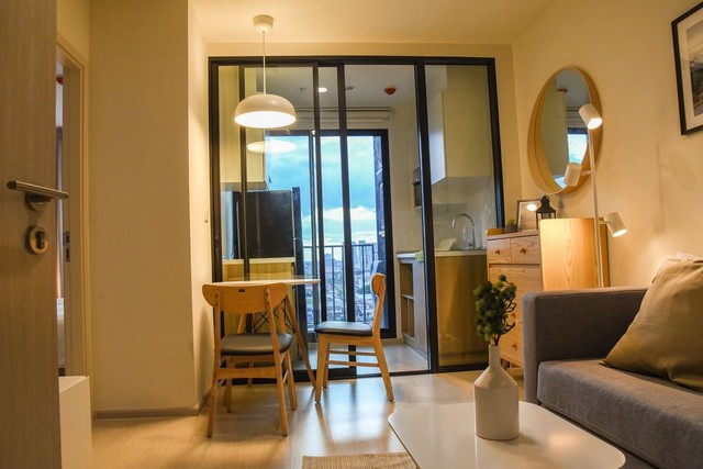 ให้เช่าคอนโด นิว โนเบิล แจ้งวัฒนะ 30.5 ตร.ม.ห้องใหม่ เฟอร์ครบ มีเครื่องซักผ้า ใกล้แม็คโคร