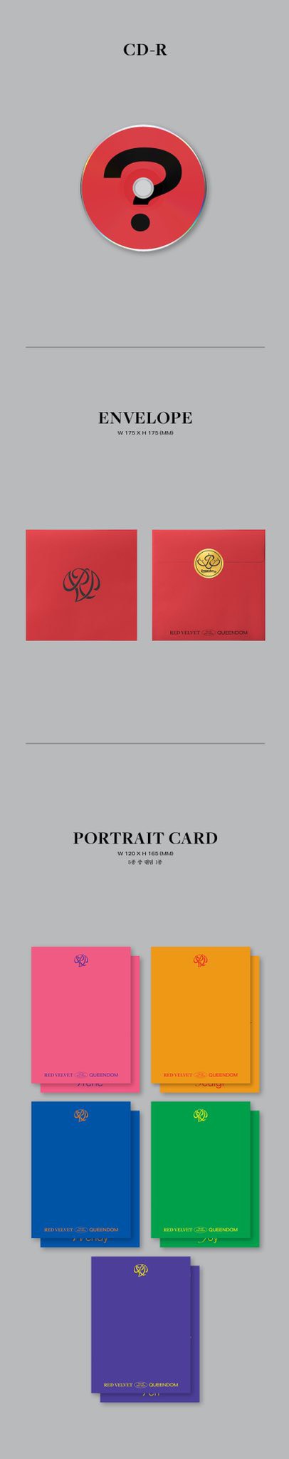 อัลบั้ม #Red Velvet - Mini Album Vol.6 [Queendom] Photo Book Queen ver.(Random Ver.)