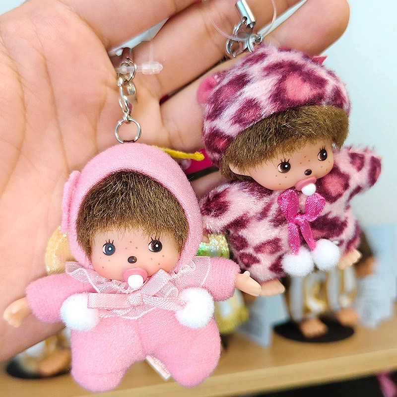 PRE. พวงกุญแจ Monchhichi (9cm.) ของแท้ 100% (รอ 9-14 วัน)