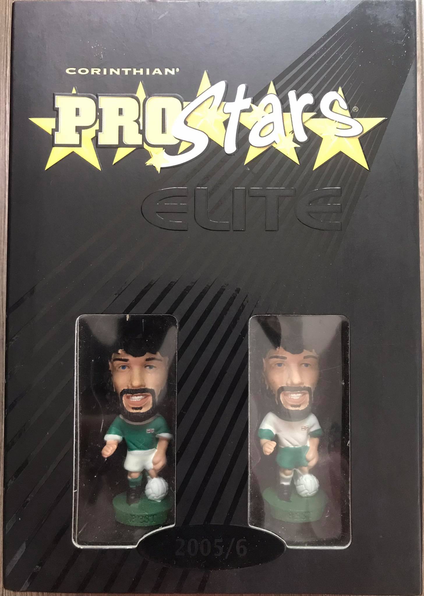 ตุ๊กตาโมเดลนักฟุตบอล จ.เบสต์ ทีมชาติไอร์แลนด์เหนือ โครินเธียน โปรสตาร์ - ProStars Elite Limited Edition Series ใหม่ / G.BEST NORTHERN IRELAND National Football Team Corinthian ProStars Football Figure - ProStars Elite Limited Edition Series NEW
