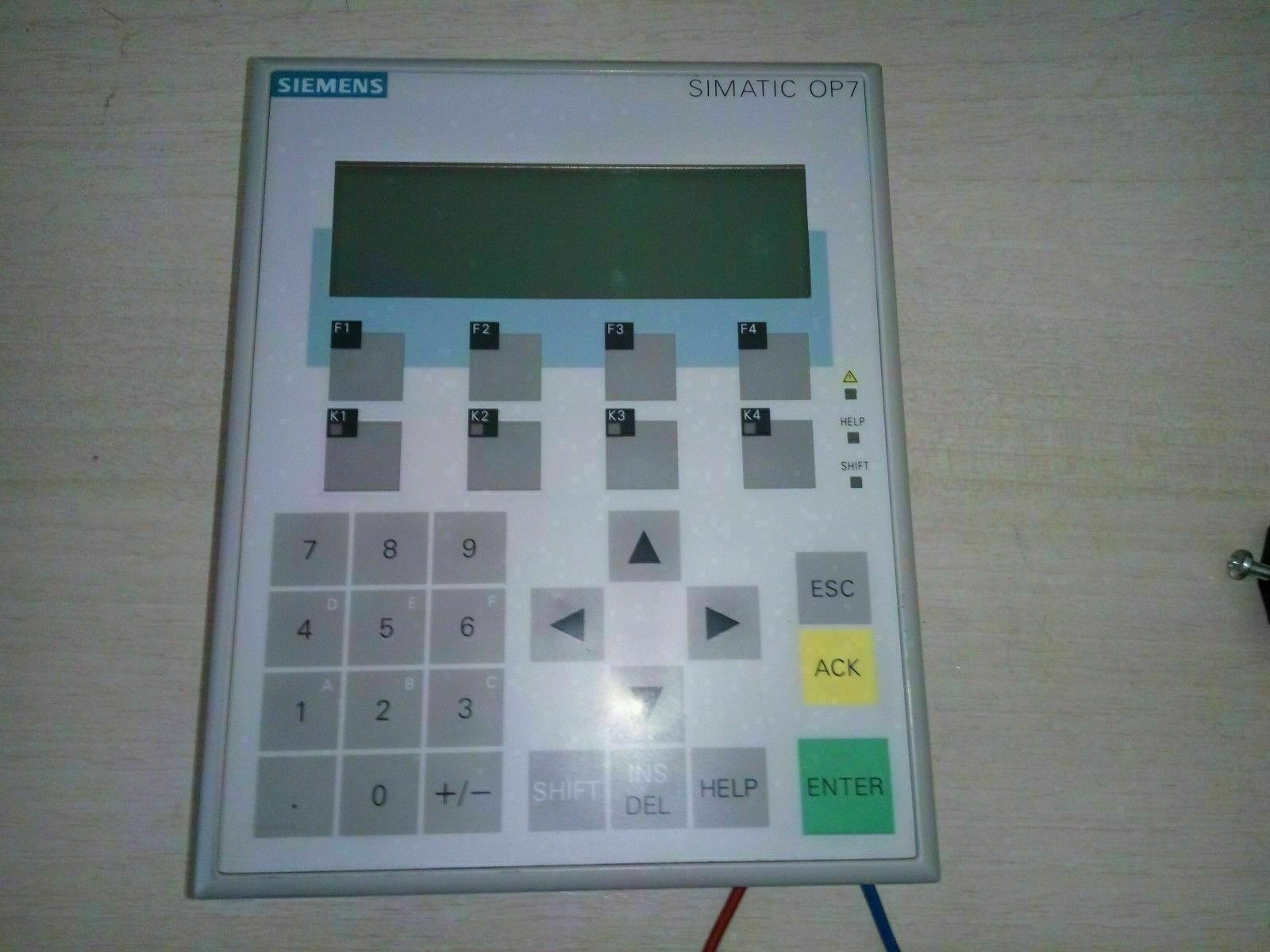 LCD TOUCH SCREEN " SIEMENS " รุ่น 6AV3 607-1JC20-0AX