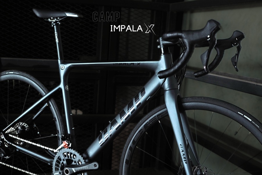 เสือหมอบ CAMP Impala X หมอบดิสเบรค เฟรมอลู เกียร์ Shimano 105 2*11 Sp. 700c