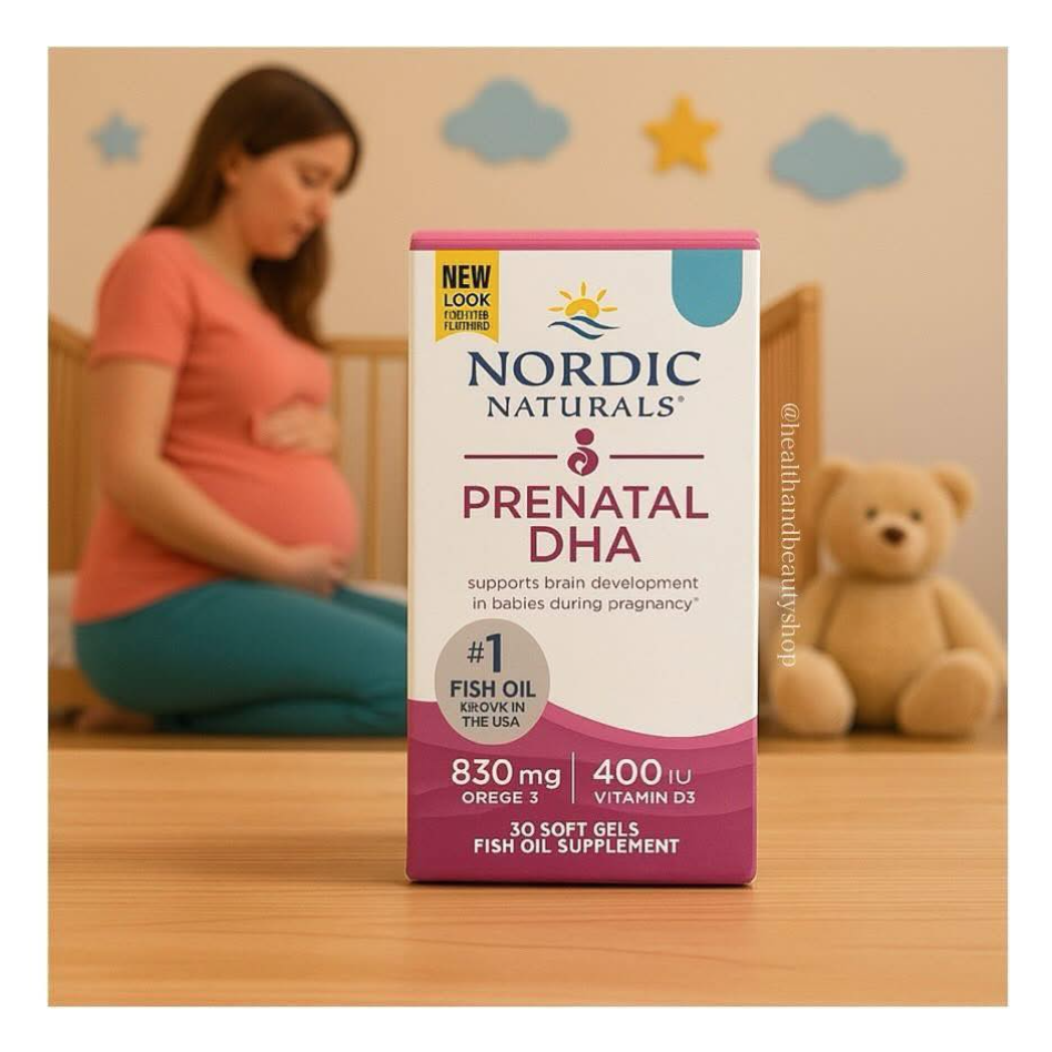 Nordic Naturals Prenatal DHA 830 mg 90 Soft Gels