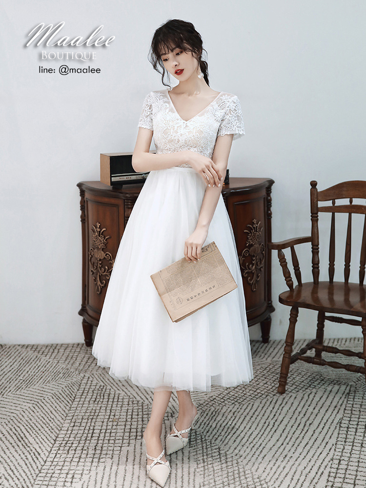 Pro-order ชุดเช่า ชุดแต่งงาน มินิมอล ชุดหมั้น