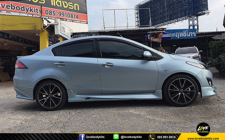 ชุดแต่ง FIRE WAR PLUS : MAZDA 2 /2011-2014 / 4 ประตู