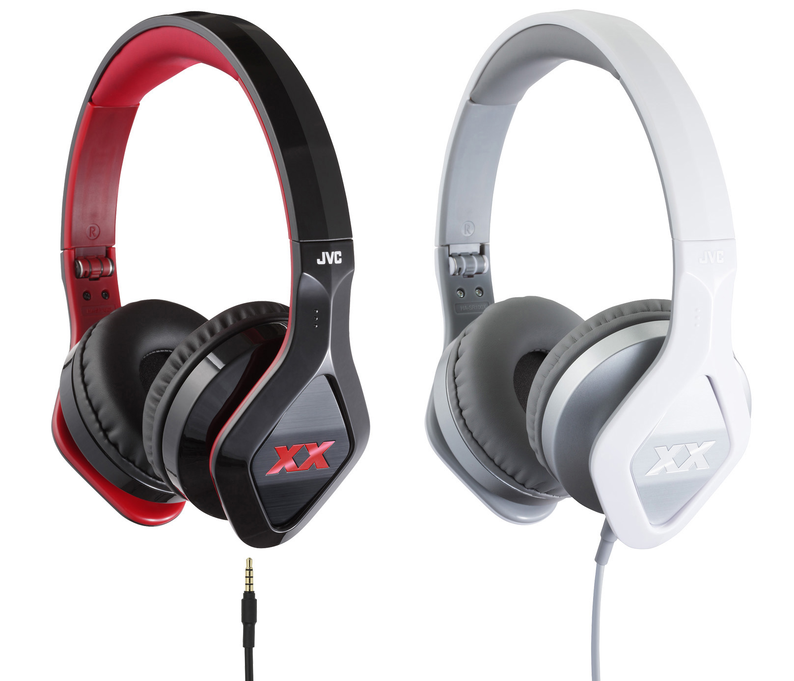 หูฟัง JVC HA-SR-100X XX Series รูปทรงล้ำสมัย เบสหนักแน่น พับได้ ถอดสายได้