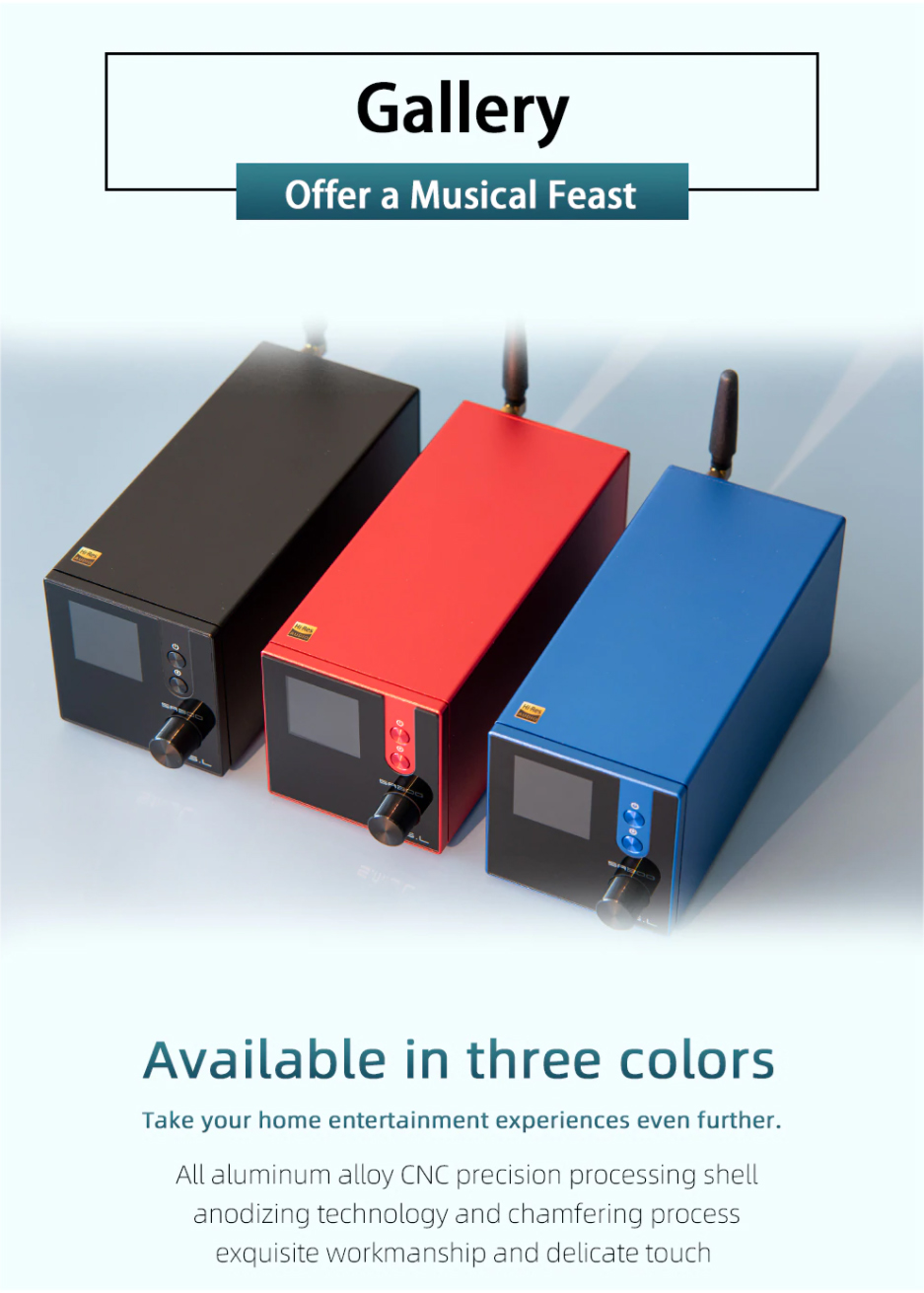 SMSL SA300 แอมป์ตั้งโต๊ะระดับ Hi-Res รองรับ Bluetooth5.0 ประกันศูนย์ไทย