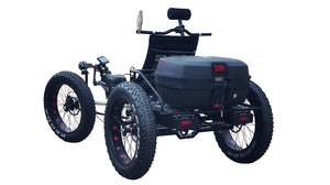 Electric Recumbent Quad Bike TrikExplor F420E – 4 Fat Tires, 500W, 48V 20Ah Battery