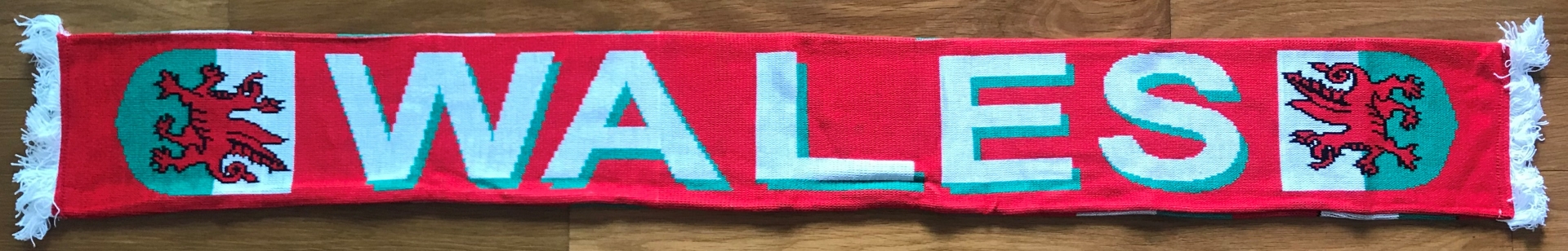 ผ้าพันคอ ฟุตบอล ทีมชาติเวลส์ - WALES/CYMRU / WALES National Football Team Scarf - WALES/CYMRU