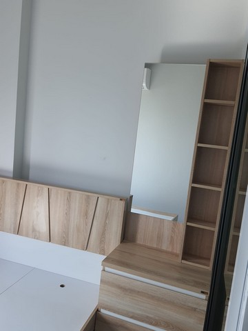 ให้เช่าคอนโด รีช พหลโยธิน 52 ตึกB 29 ตร.ม.แบบกั้นห้อง มีเครื่องซักผ้า ใกล้ BTS สะพานใหม่