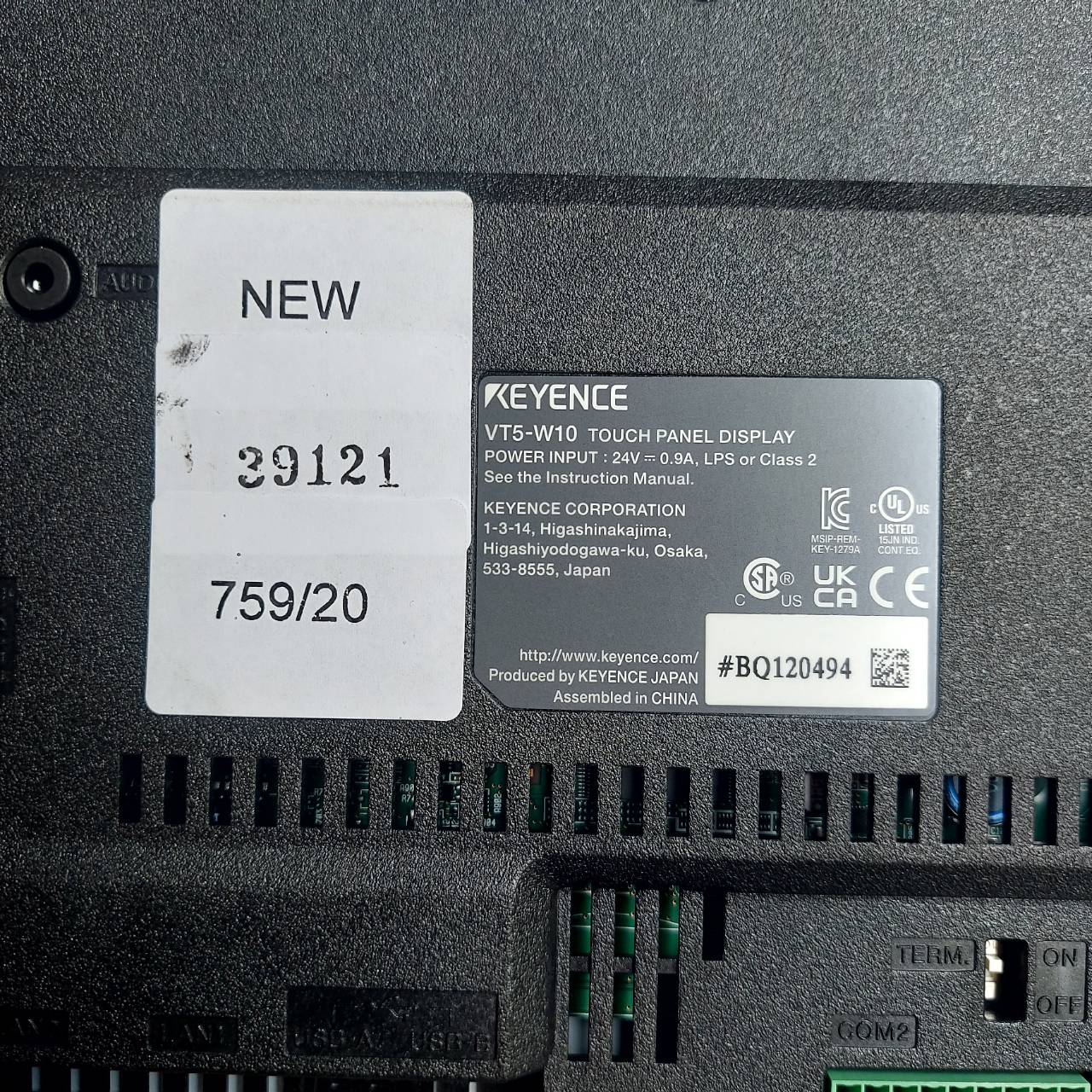 VT5-W10 HMI " KEYENCE "