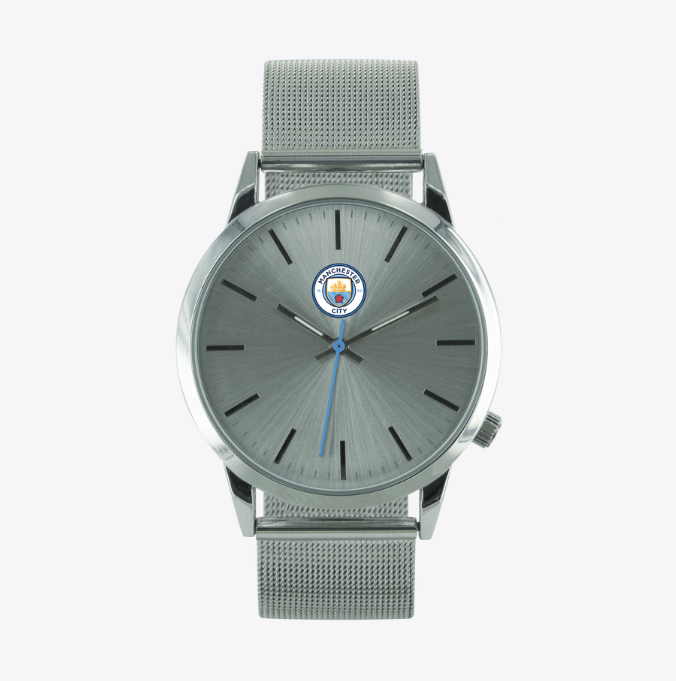 นาฬิกาข้อมือแมนเชสเตอร์ ซิตี้ Stainless Steel Watch ของแท้