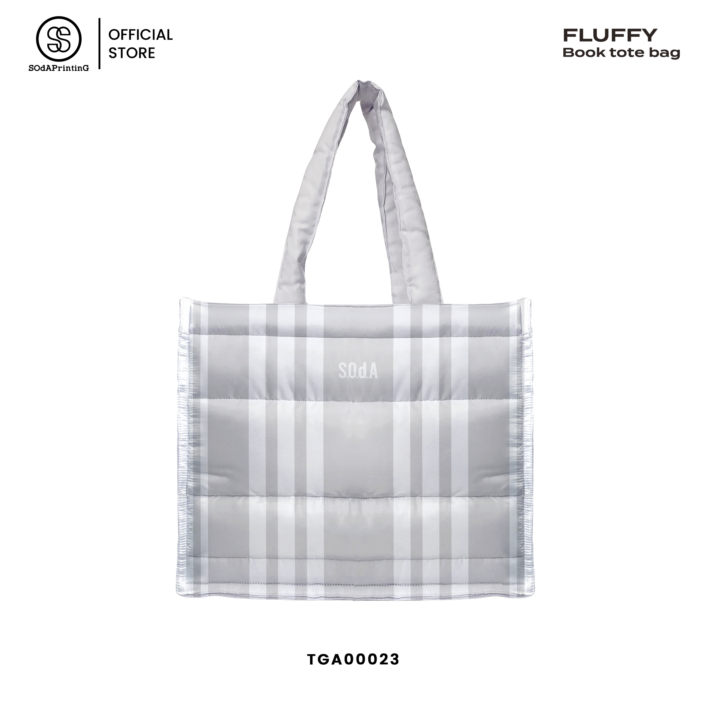 กระเป๋า Fluffy Book Tote Bags The line Collection รหัส TGA00021-TGA00024 #FluffyBookToteBag