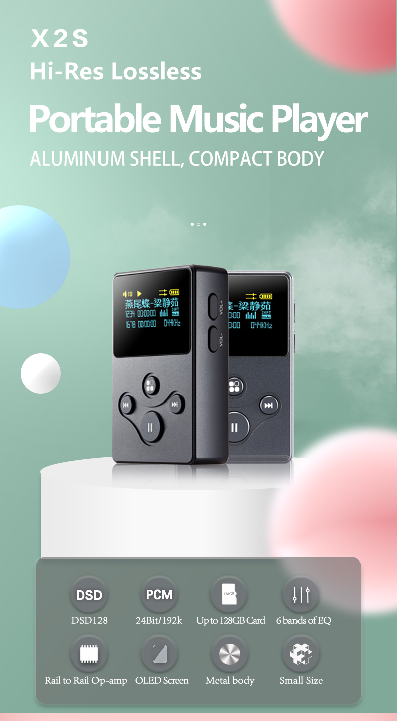 ขาย xDuoo X2S DAP เครื่องเล่นพกพาระดับ Hi-Res