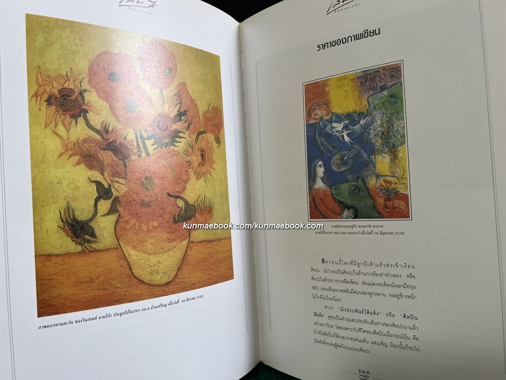 เส้นสีกับกาลเวลา ผลงานของ อ.พิษณุ ศุภนิมิตร. *ตำหนิ