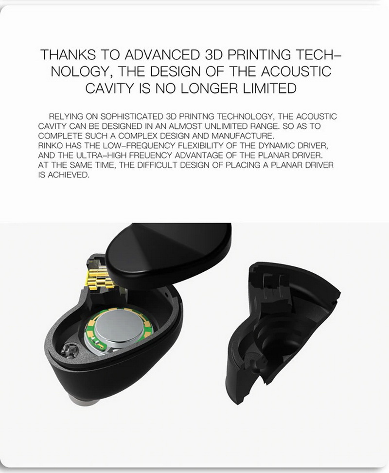 SeeAudio x Z Reviews Rinko หูฟัง 2 ไดรเวอร์ 1DD+1Planar ประกันศูนย์ไทย