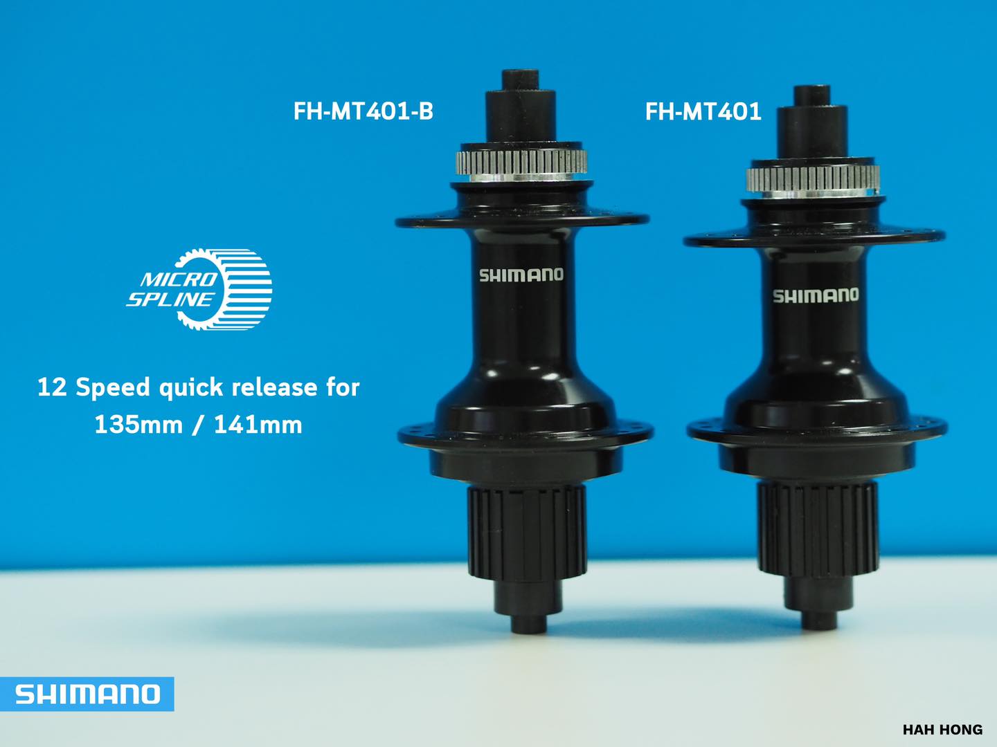 ดุมดิส ALIVIO SHIMANO ดุมดิสหลัง FH-MT401/FH-MT401B, สีดำ, 36H, 32H, 12 สปีด ปี 2020
