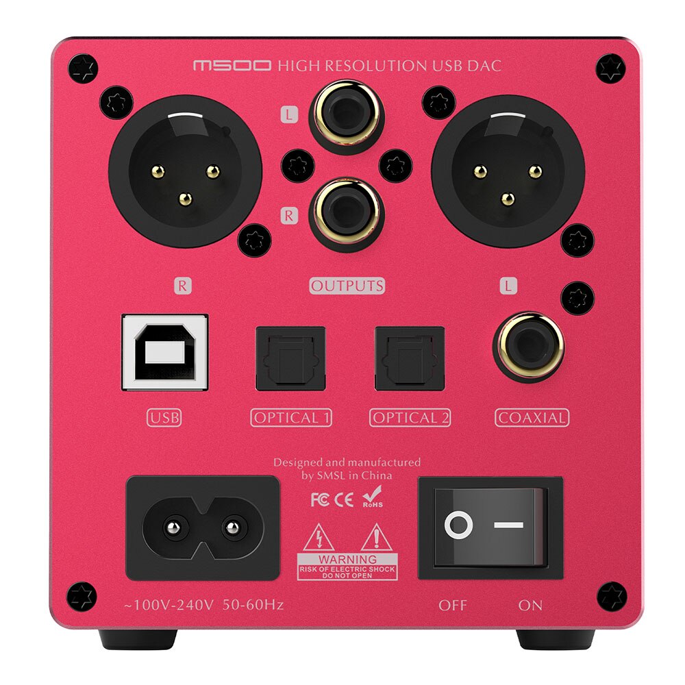 ขาย SMSL M500 DAC& ตั้งโต๊ะ ระดับ Hi-Res รองรับ MQA ประกันศูนย์ไทย