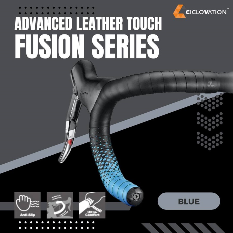 ผ้าพันแฮนด์ CICLOVATION ADVANCED LEATHER TOUCH - Fusion Series Made in Taiwan
