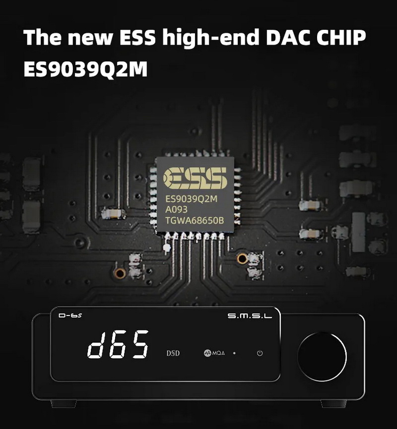 SMSL D-6S DAC ตั้งโต๊ะ ราคาประหยัด เสปคอลัง รองรับ MQA ประกันศูนย์ไทย