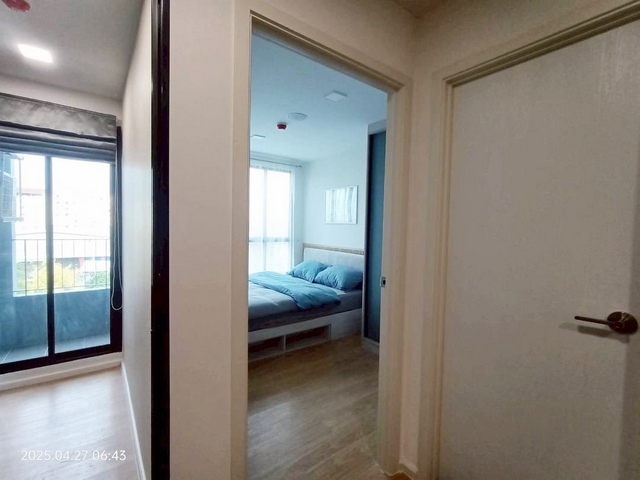 ให้เช่าคอนโดแอทโมซ คาแนล รังสิต ตึกB 27.80 ตร.ม.เฟอร์ครบ เครื่องใช้ไฟฟ้าครบ มีเครื่องซักผ้า ใกล้ฟิวเจอร์ พาร์ค