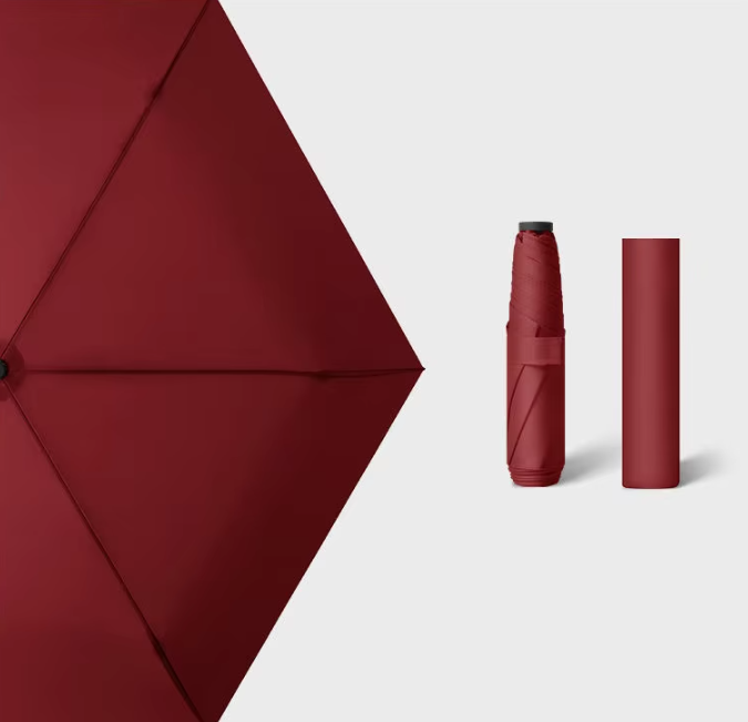 ร่มพับ 3 ตอน 6 ก้าน UV Ultra Slim GBU (ร่มเบา)