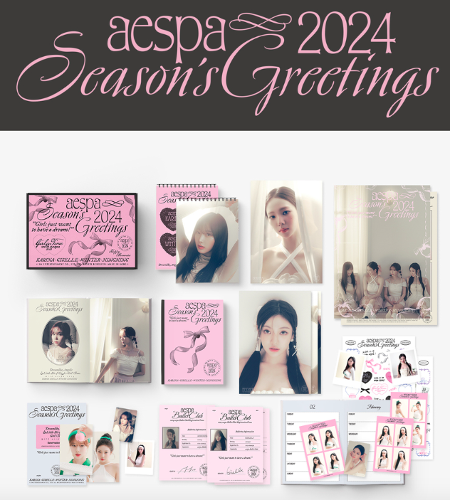 PRE. #Aespa SM ARTIST 2024 SEASON’S GREETINGS - เข้าไทย กพ. 2024 -