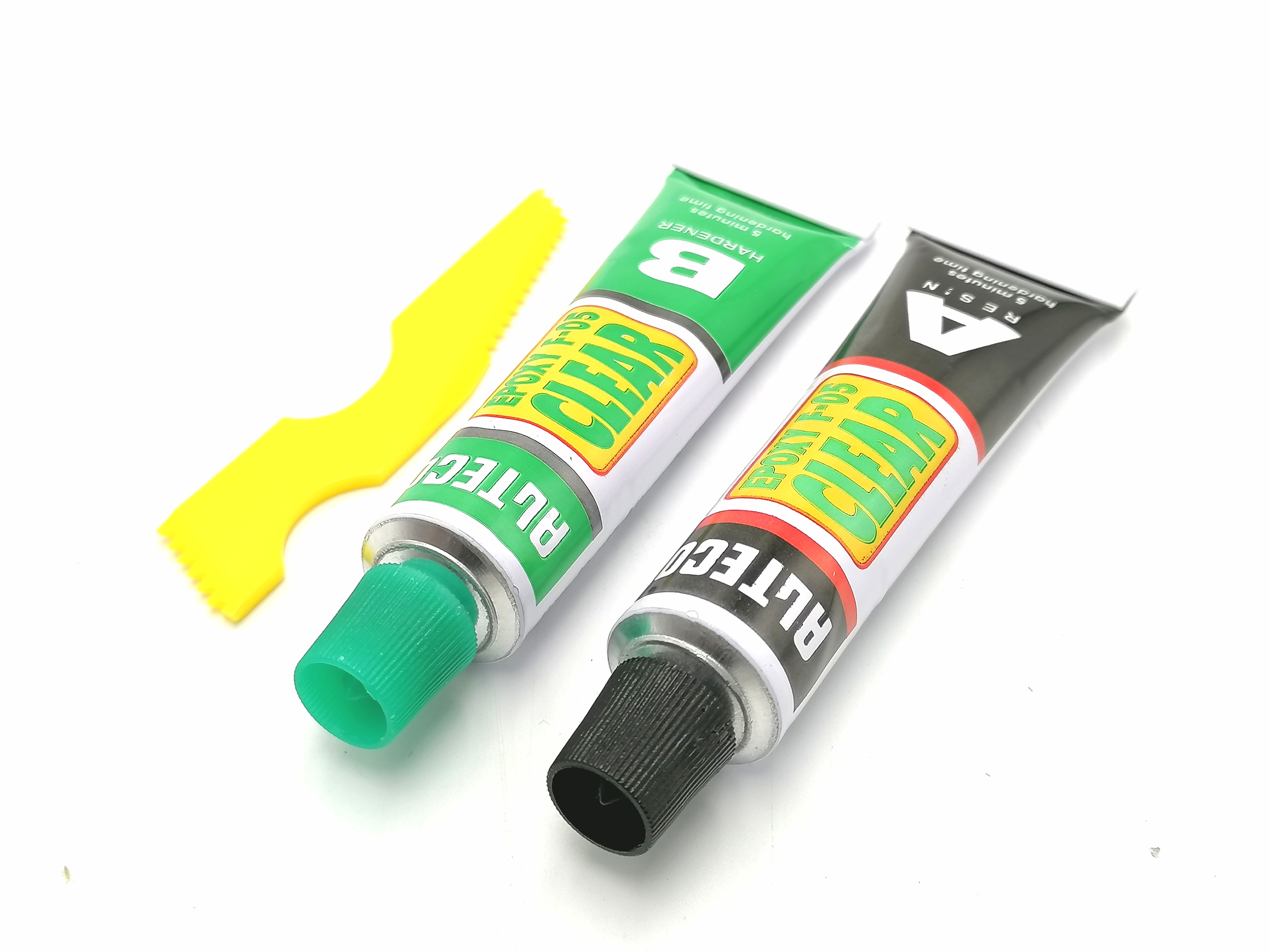 กาวอีพอกซี่ หรือกาว2ตัน สีใส แห้งไว(อย่างดี)