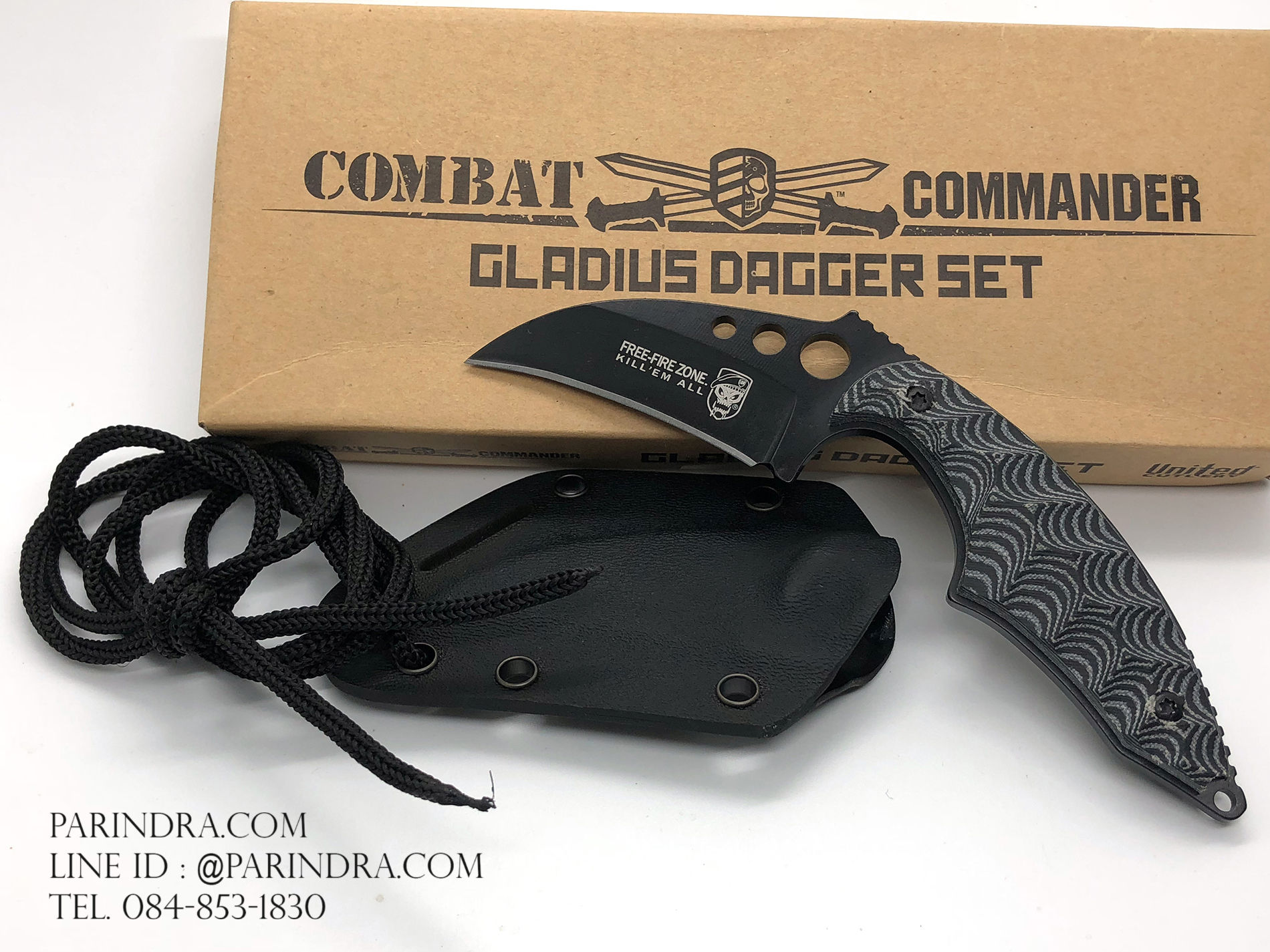 มีดคารัมบิตใบตาย (Karambit) Combat Comander Gladius Dagger Set (OEM)