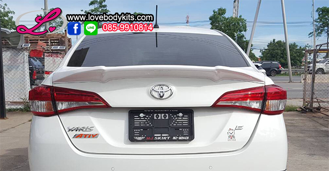 สปอยเลอร์แนบ : YARIS ATIV 2018-2019