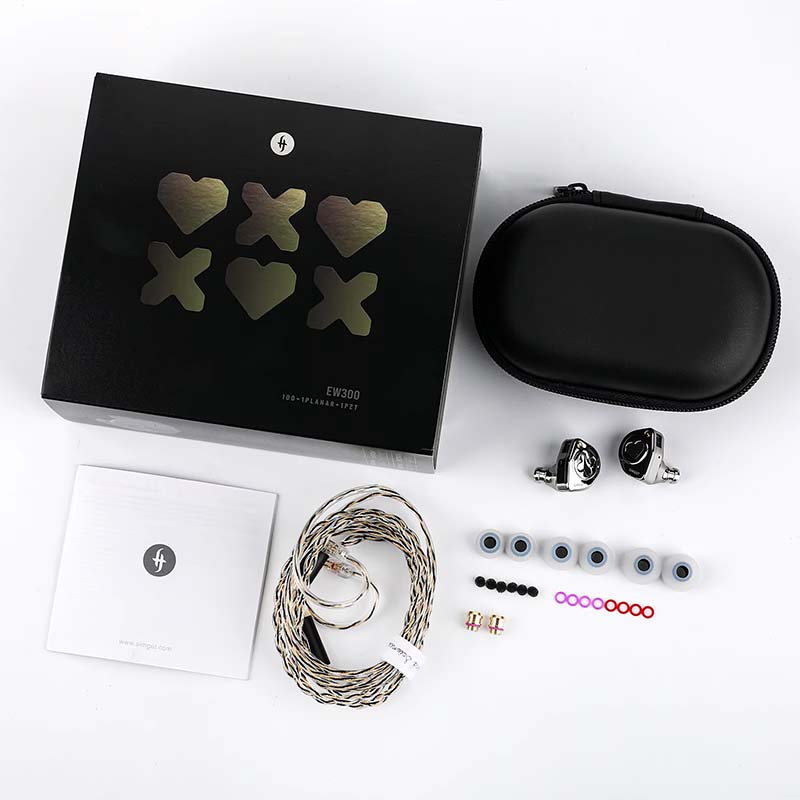 Simgot EW300 หูฟัง IEMs Hybrid 3 ไดร์เวอร์ 1DD+1Planar+1PZT เปลี่ยนท่อนำเสียงได้ ประกันศูนย์ไทย