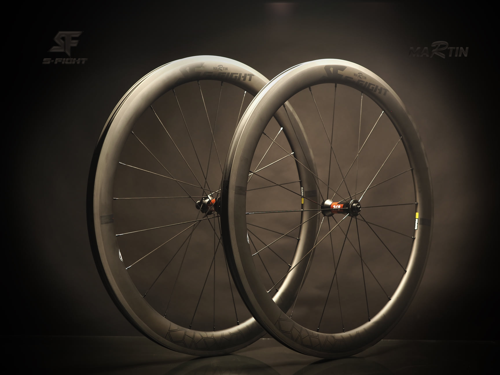 S-FIGHT MARTIN CB ล้อคาร์บอน Hi-end ดุม DT-240 Dt swiss ขอบสูง 50/50มม. S744 ปี 2022