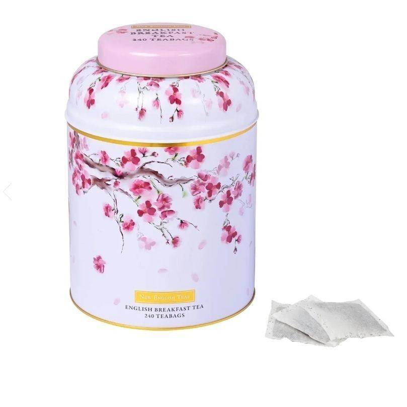 ชาซีลอน Cherry Blossoms Deluxe Tea Caddy 240 ถุง