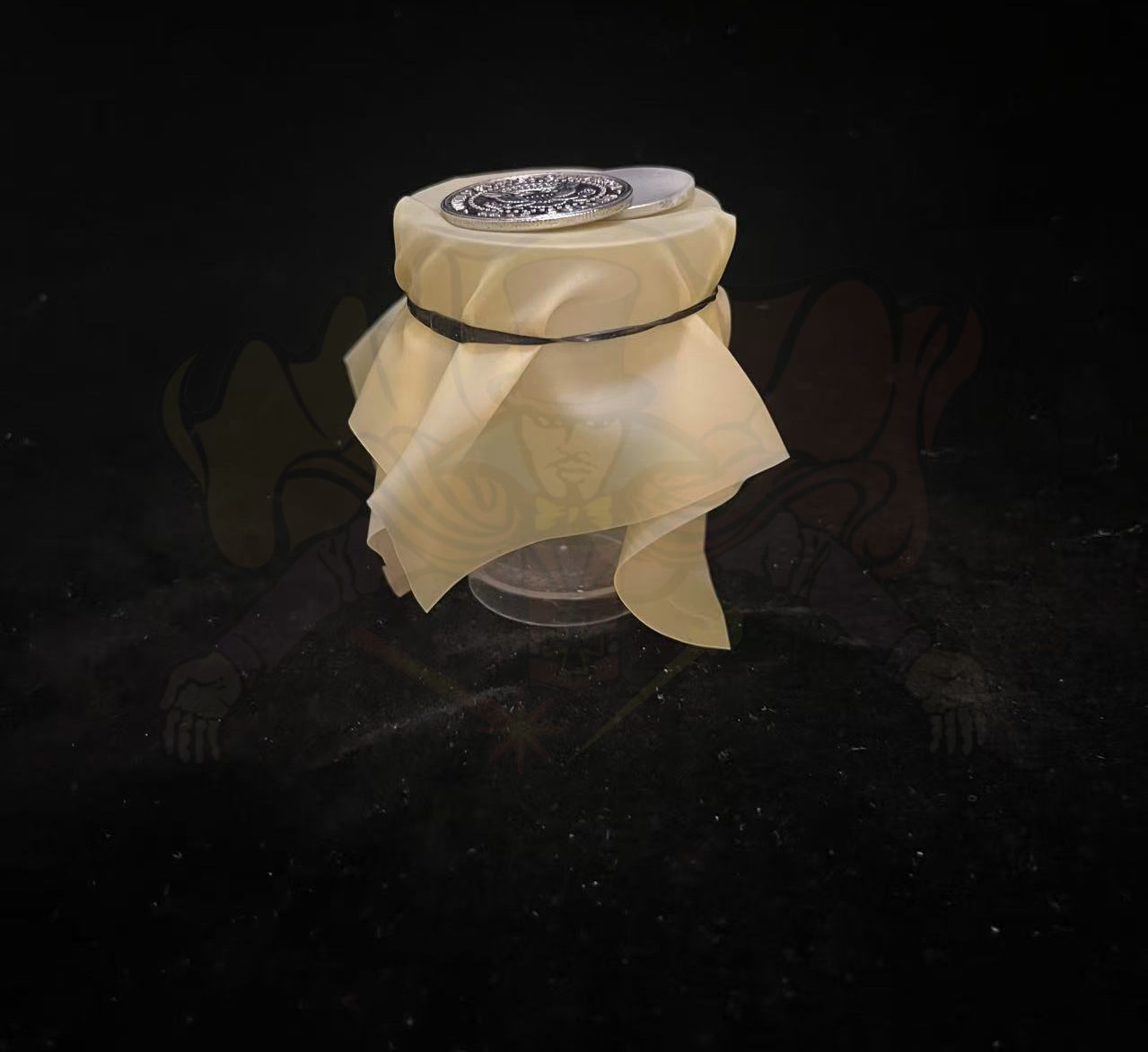 อุปกรณ์มายากล เหรียญทะลุแผ่นยาง (Penacoin)