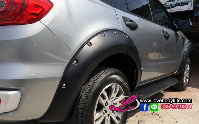 ซุ้มล้อแบบมีน็อต 9 นิ้ว : EVEREST 2015-2017