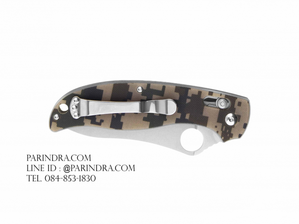 มีดพับ Ganzo กานโซ่ รุ่น Ganzo G733-CA ด้ามสีทหาร ของแท้ 100%