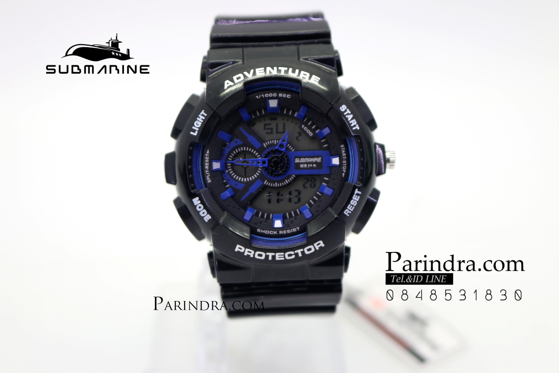 นาฬิกา US submarine Adventure Protector รุ่น TP3163L สีดำ-น้ำเงิน