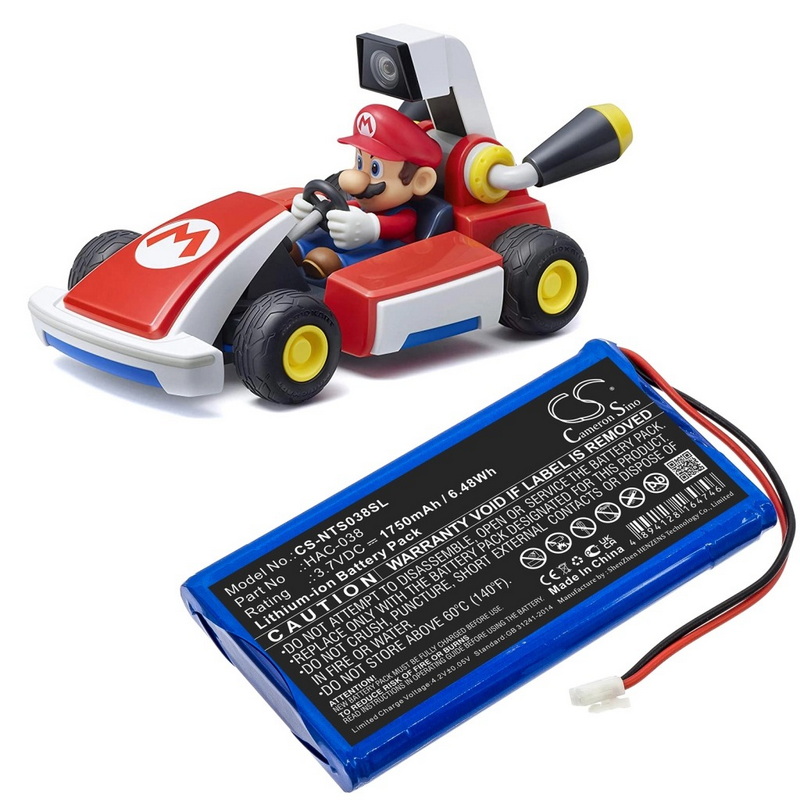 ขายแบตเตอรี่สำหรับซ่อม Nintendo HOME CIRCUIT, MARIO KART LIVE [-แบต-]