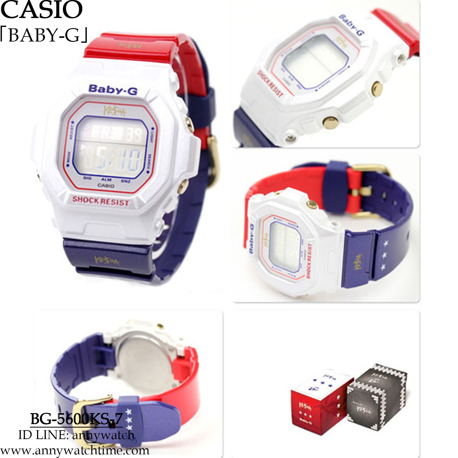 BABY-G BG-5600KS-7 - จำหน่ายนาฬิกาของแท้ 100% รับซ่อมนาฬิกา 