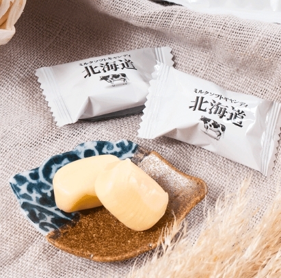Ribon Hokkaido Soft Milk Candy ลูกอมนมเคี้ยวนุ่ม 54 grams