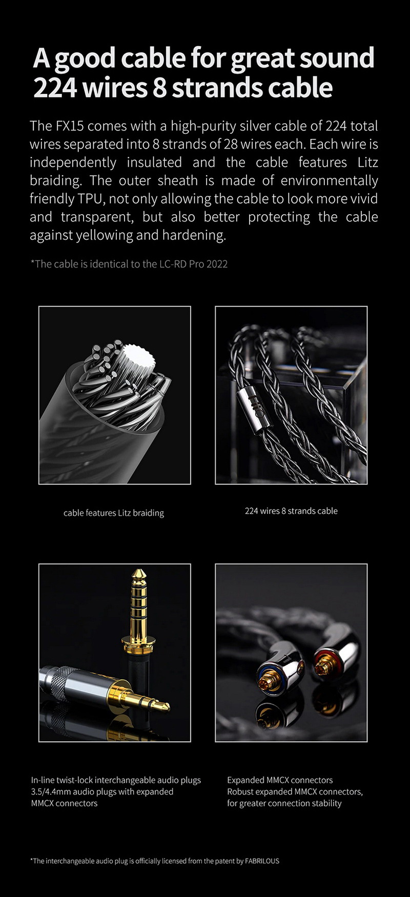 FiiO FX15 หูฟัง Tribrid 6 ไดรเวอร์ 1BA+1DD+4EST รองรับ Hi-Res ประกันศูนย์ไทย