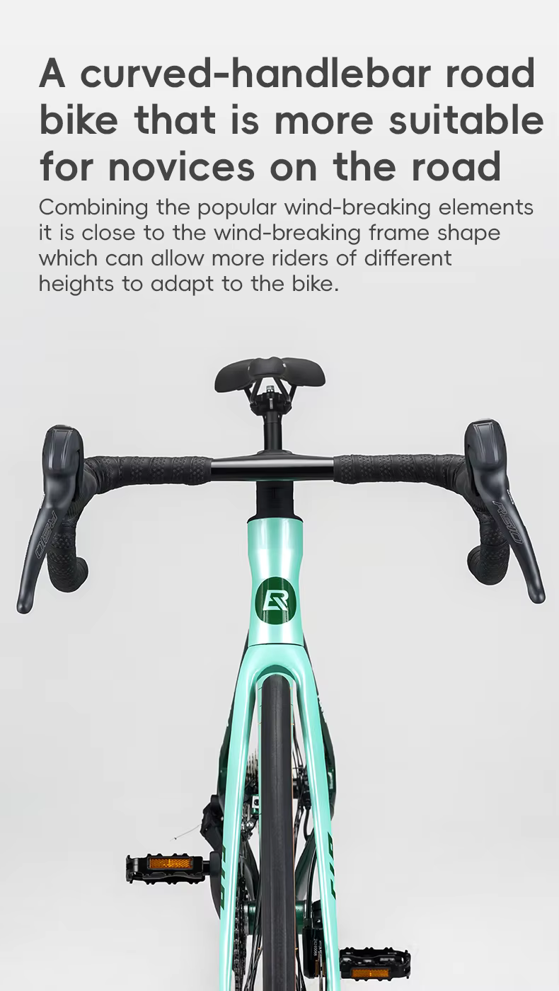 ROCKBROS GALE W3 38mm จักรยานเสือหมอบ 20 สปีด | เบรกน้ำมัน ขอบล้อ38mm 700C | ปี 2025