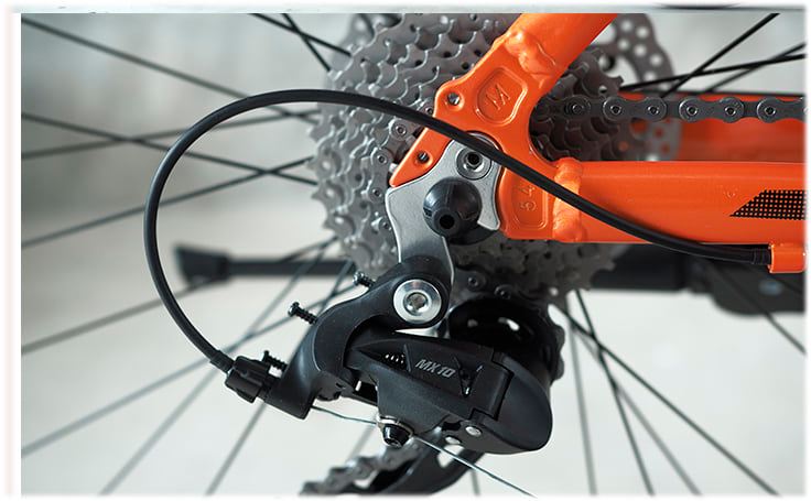 จักรยานเสือภูเขา RICHTER รุ่น Rocket (2022) TW-D66 เฟรมอลูล้อ 27.5 ชุดเกียร์ Sensah 30Sp.