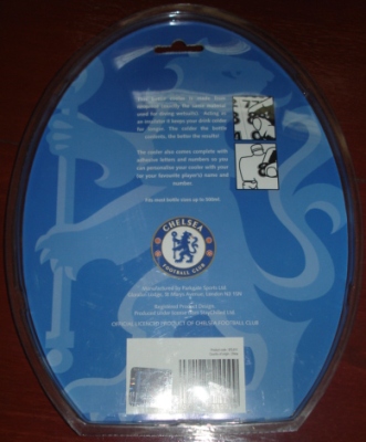 ปลอกครอบขวดเก็บความเย็น ฟุตบอล สโมสรเชลซี - HOME KIT 2008/09 ใหม่ / CHELSEA Football Club Bottle Cooler - HOME KIT 2008/09 NEW
