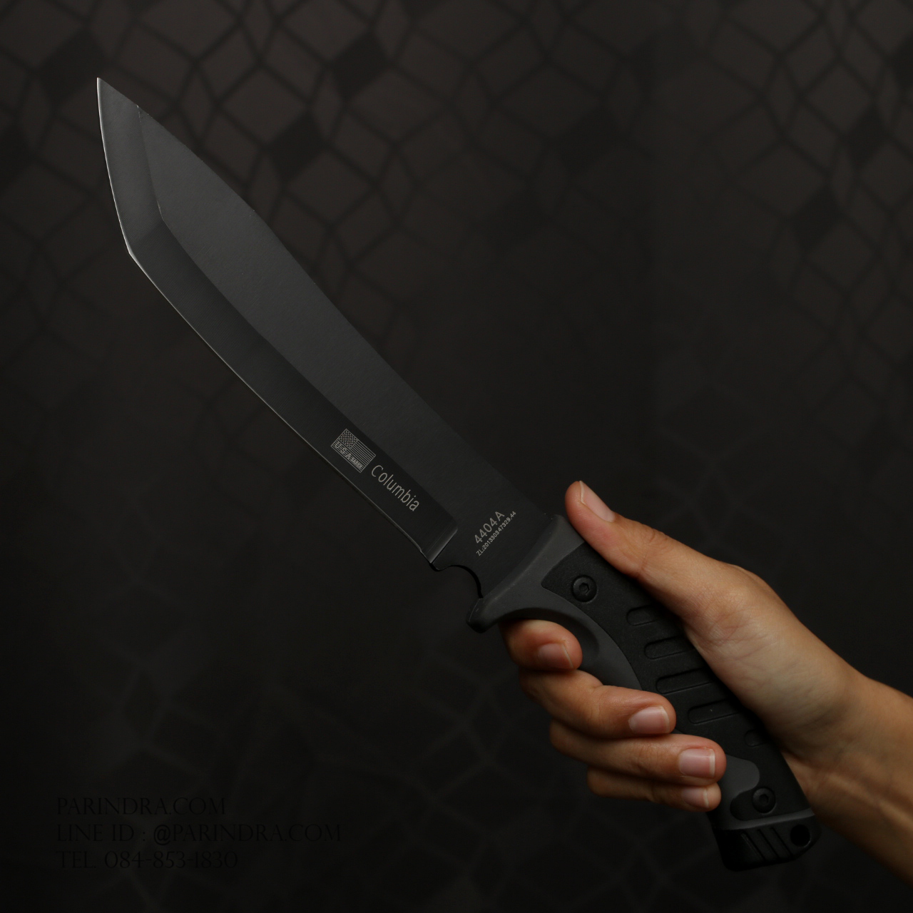 มีดใบตาย COLUMBIA รุ่น 4404A ใบดำ