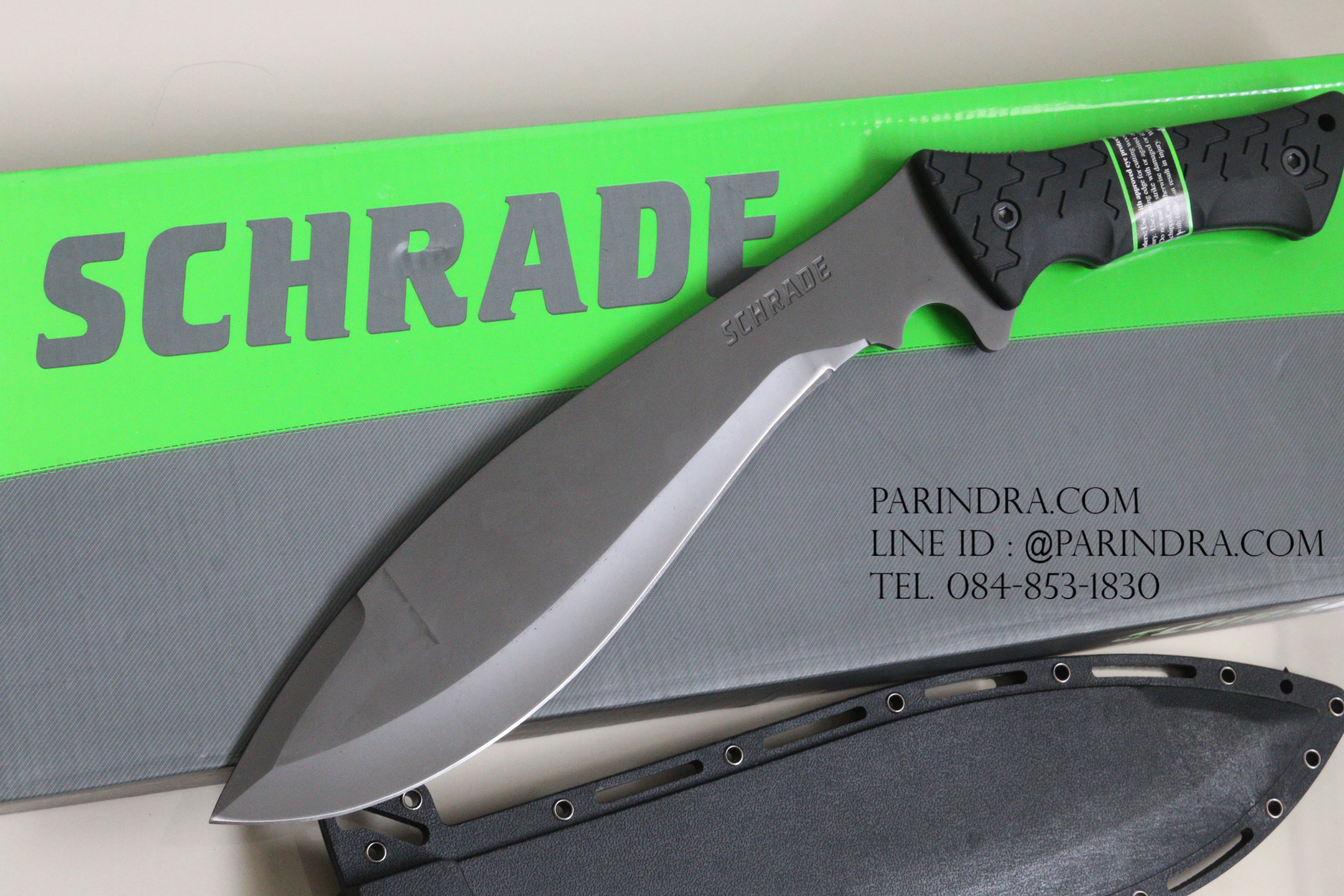 มีดใบตายเดินป่า SCHRADE Knife SCHF48 แกร่ง และ ทรหด (OEM)